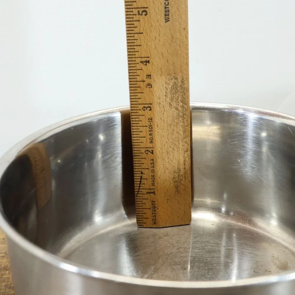 WearEver 1 Qt Sauce Pan Glass Lid Ergonomic Handles Very Nice